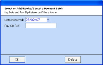cash batch add